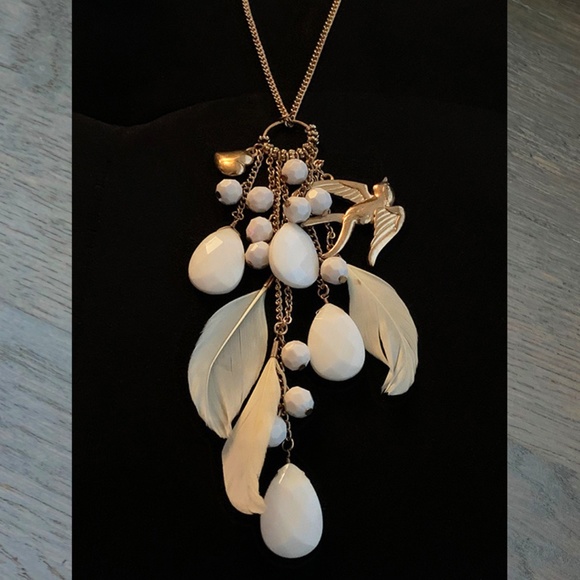 ALDO | Gold Tone Long Pendant Necklace - Picture 9 of 9